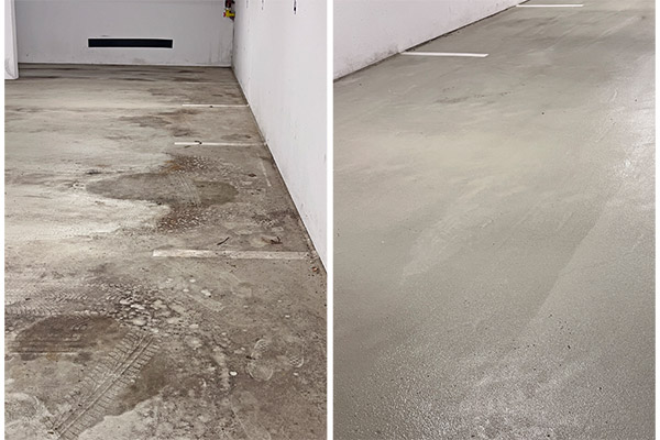 Treppenhaus- & Tiefgaragenreinigung