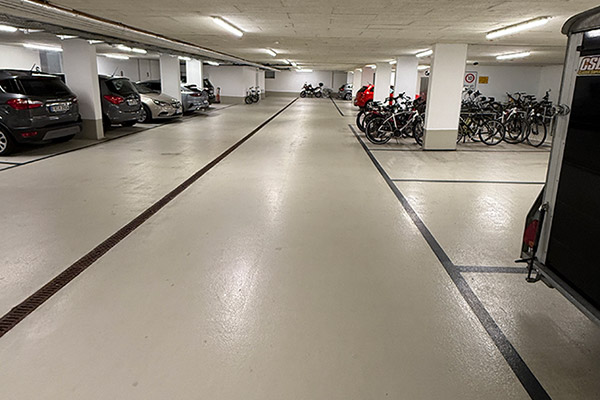 Treppenhaus- & Tiefgaragenreinigung